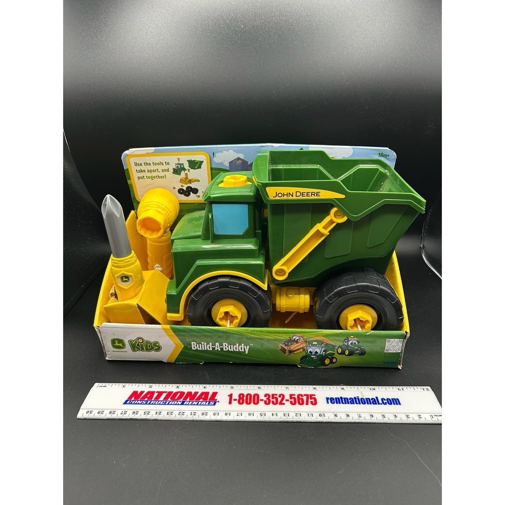 John Deere Build-A-Buddy Dump Truck American Brand New In Box